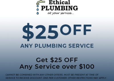 $25 off plumbing