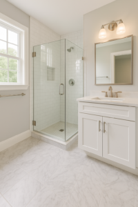remodeled bathrooms