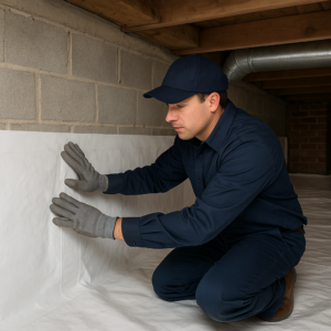 vapor barrier installation service