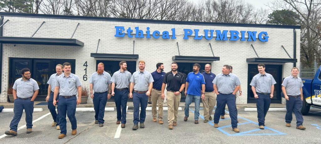 plumbers from ethical plumbing in mauldin