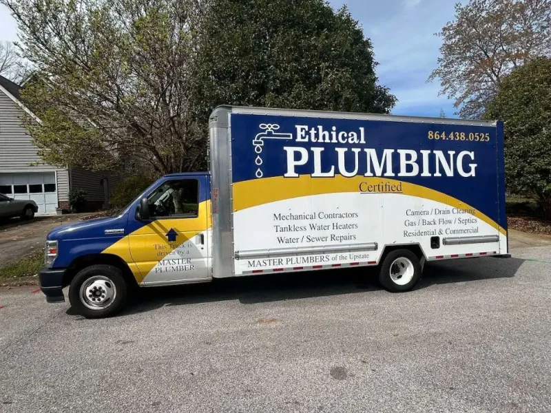 Ethical Plumbing box truck