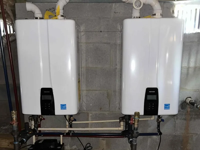 Dual tankless install, Ethical Plumbing
