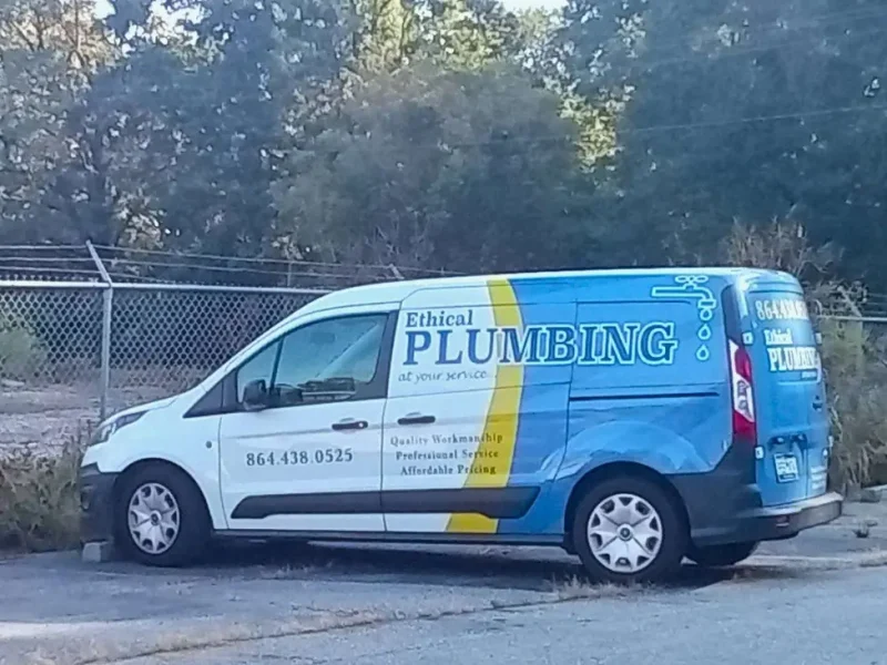 Ethical Plumbing service van